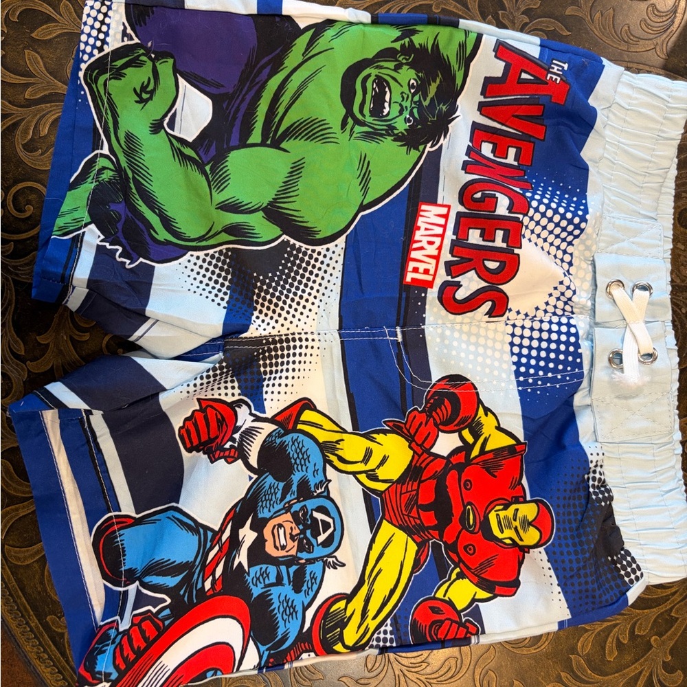 Marvel Superhero UPF 50+ Blue Swim Shorts